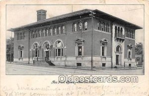 Post Office Akron, OH, USA 1908 Missing Stamp 