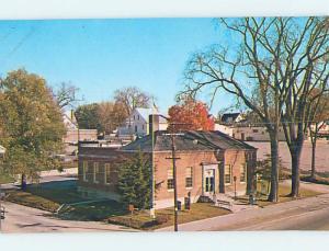 Pre-1980 POST OFFICE SCENE Wolfeboro - Near Laconia New Hampshire NH d8856