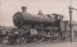 GWR 7307 Train & Driver Great Western Railway RPC Old Postcard