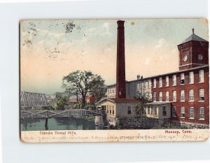 Postcard Cranska Thread Mills, Moosup, Connecticut