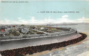 US6392 east end of sea wall galveston texas  usa