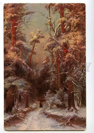 131368 WINTER Forest by KLEVER vintage Colorful PC