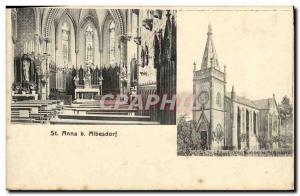 Postcard Old St Anna b Albersdorf