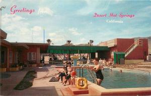 1950s Coachella Desert Hot Springs California Dorsk House Pool Western 9345