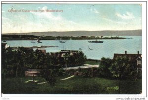 Straits of Canso from Port Hawkesbury , Nova Scotia , Canada , PU-1907