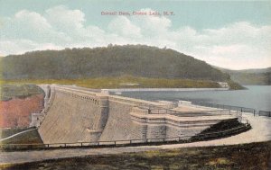Croton Lake New York Cornell Dam Vintage Postcard AA110670
