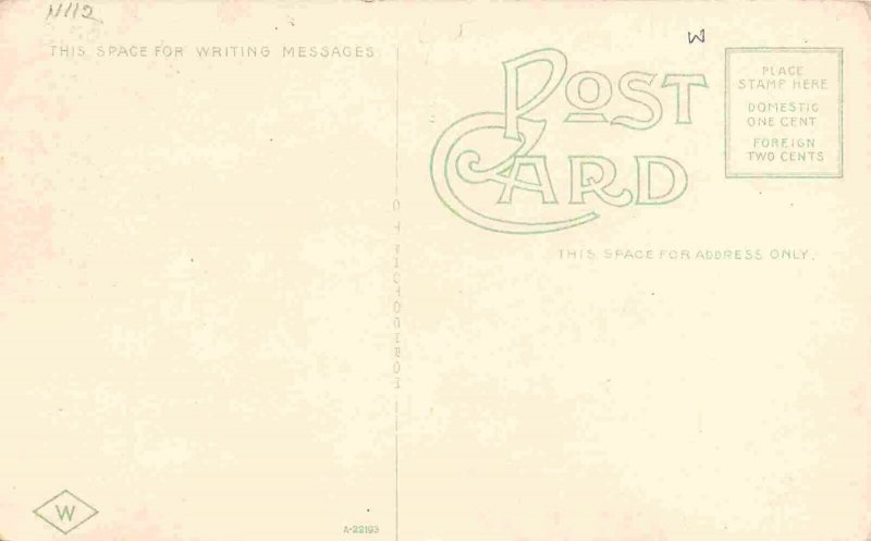 Public Library Norwalk Ohio #2 1910c postcard