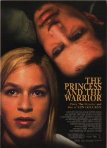 ad postcard: The Princess and the Warrior, 2000 film