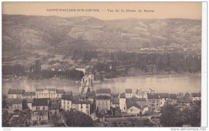 Vue De La Plaine De Sarras, Saint-Vallier-Sur-Rhone (Drôme), France, 1900-1910s