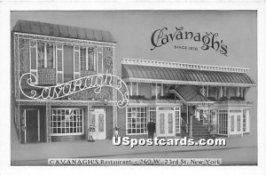 Cavanagh's Restaurant - New York City Postcards, New York NY Postcard