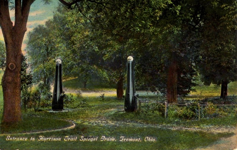 Fremont, Ohio - Entrance to the Harrison Trail Spiegel Grove