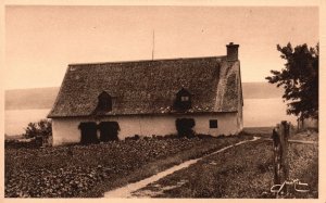 Vintage Postcard 1920's Wolfe's Headquarters near Kent House Quebec Canada CAN