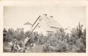 G13/ Onigum Minnesota RPPC Postcard c1910 Dairy Barn Farm Occupational