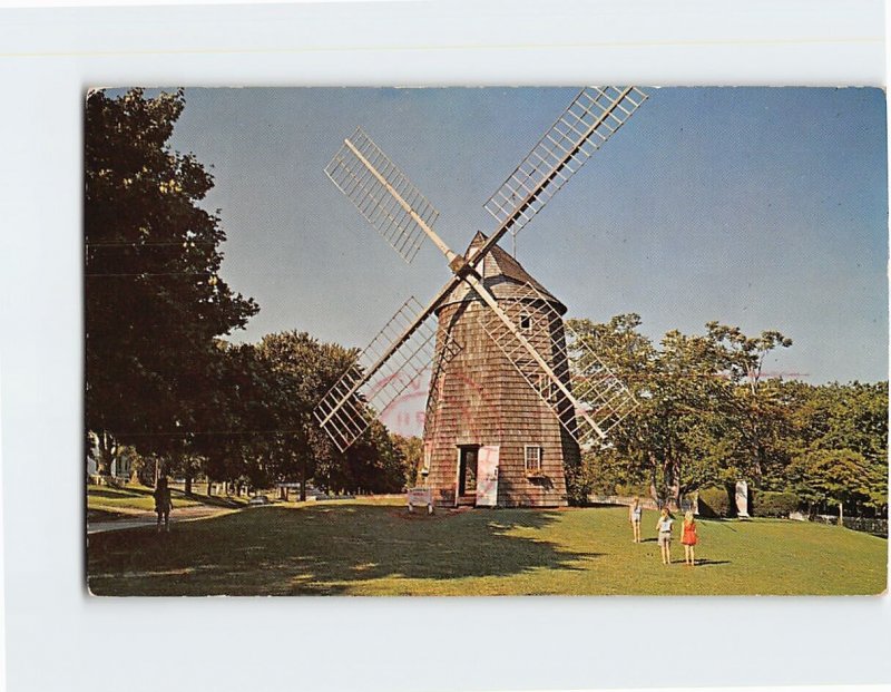 Postcard Historic Long Island Old Mill New York USA United States