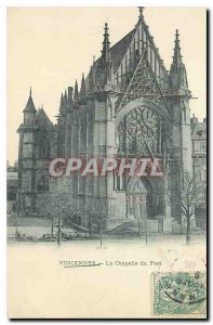 Old Postcard The Fort Vincennes Chapel