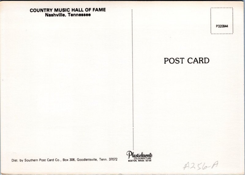 Postcard TN Nashville - Country Music Hall of Fame