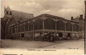 CPA Chaource- Le Marche couvert FRANCE (1007371)