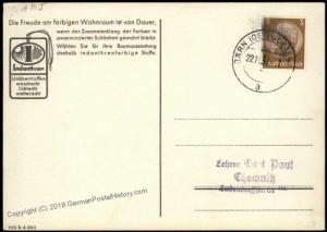 3rd Reich Germany 1938 Baern Sudetenland Annexation IG Farben Advertising  67866