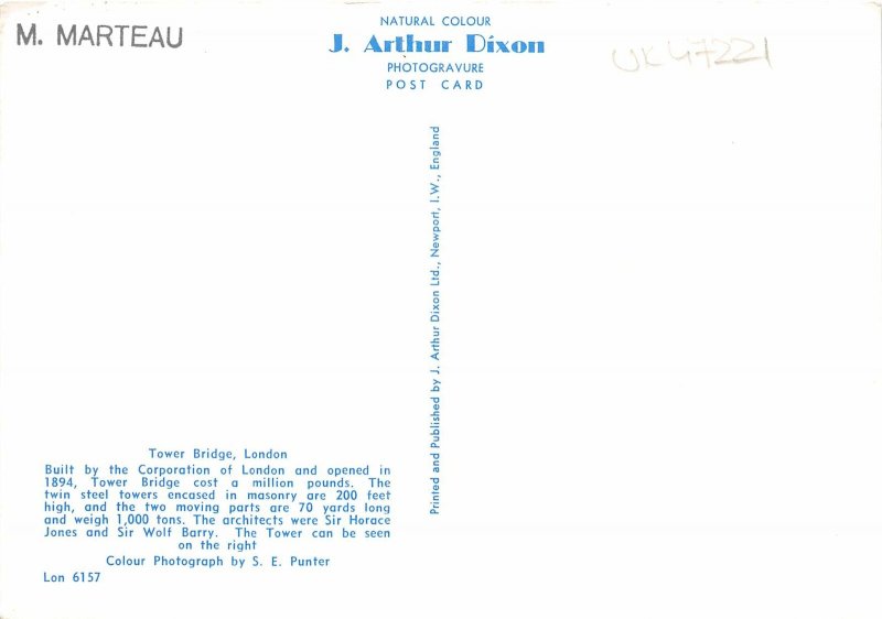 uk47221 tower bridge london uk