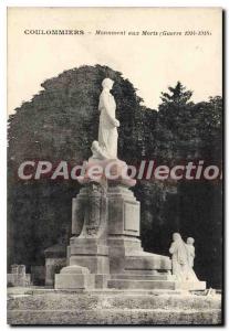 Postcard Old Coulsdon Monument Aux Morts