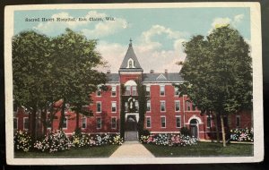 Vintage Postcard 1930-1945 Sacred Heart Hospital, Eau Claire, Wisconsin (WI)