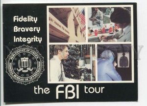 480850 US advertising FBI headquarters in Washington travel tour Old postcard