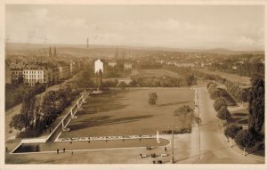 Germany Weltkurstadt Wiesbaden Blick Vom Bahnhof RPPC 06.21