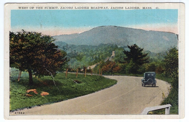 Jacobs Ladder, Mass, West Of The Summit, Jacobs Ladder Roadway