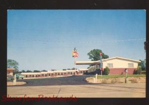 LEBANON MISSOURI ROUTE 66 CLOVER LEAF MOTEL VINTAGE ADVERTISING POSTCARD