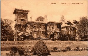 Vtg 1910s Princeton University Prospect House New Jersey NJ Postcard