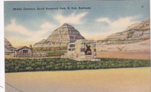 North Dakota Badlands Middle Entrance South Roosevelt Park 1942