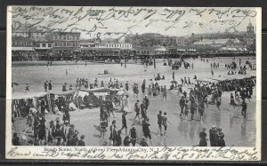 New Jersey, Atlantic City - Beach Scene - Undivided - [NJ-100]