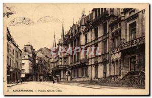 Old Postcard Luxembourg Grand Ducal Palace