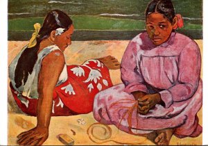 France Paris Louvre Museum Women Of Tahiti Paul Gauguin