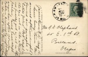 Jamestown ND Fire Station c1910 Postcard