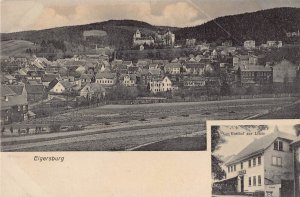 ELGERSBURG GERMANY~PANORAMA-GASTHOF zur LINDE-FRITZ GERECKE PHOTO POSTCARD