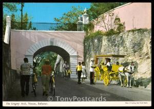 The Gregory Arch, Nassau, Bahamas.