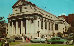 Vintage Postcard Immaculate Conception Roman Catholic Church Waterbury CT