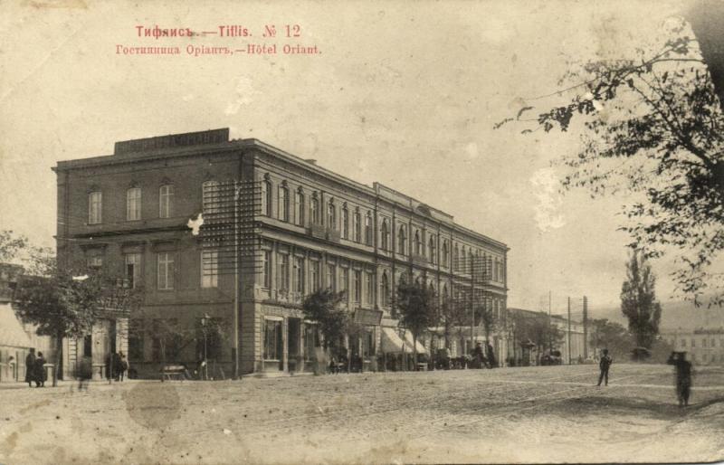 georgia russia, TBILISI TIFLIS, Hotel Orient (1903)