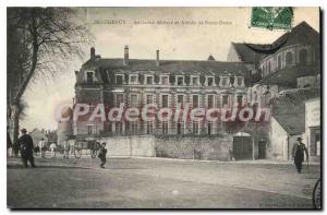 Postcard Old Abbey Beaugency And Apse Of Notre Dame