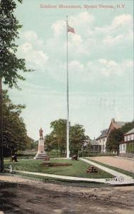 New York Mount Vernon Soldiers Monument 1908