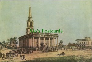 Art Postcard - Victoria Memorial, Calcutta, India - St John's Church Ref.RR15292