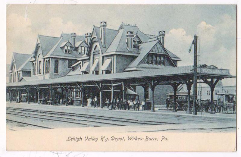 Lehigh Valley Ry Station, Wilkes-Barre PA