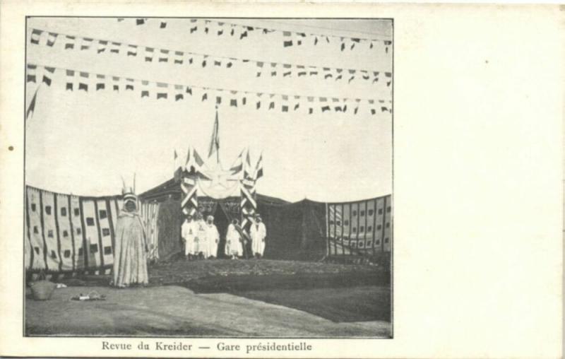 algeria, KREIDER Revue, Gare Presidentielle (1903)