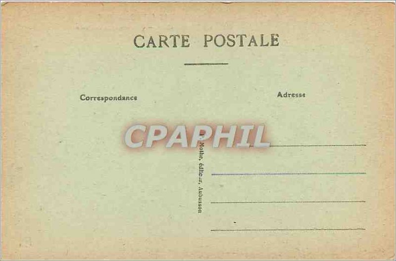 Old Postcard La Bourboule View from the Post