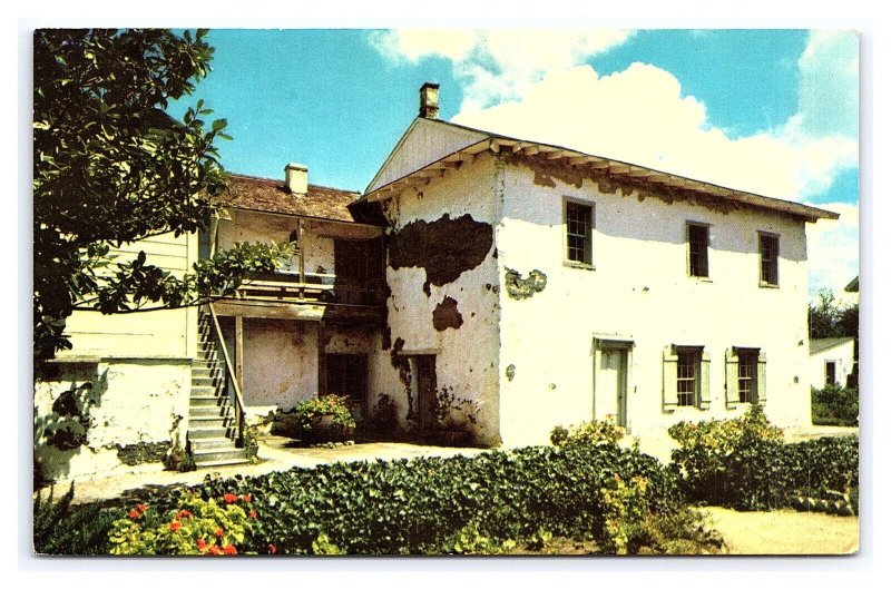 Stevenson House Monterey California Postcard