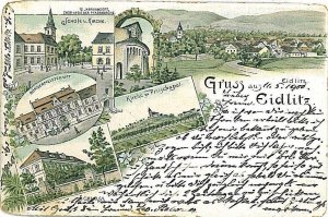 11405 - Postcards VINTAGE POSTCARD Austria AUSTRIA - Edlitz 1900 GREETING-