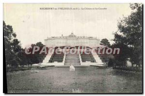 Postcard Old Rochefort en Yvelines (S and O) and Chateau Cascades