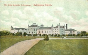 Wheelock Postcard; Hutchinson KS State Industrial Reformatory Prison Reno County