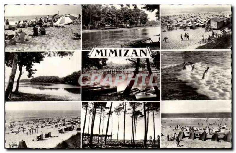 Postcard Modern Mimizan (volleyball volleyball)